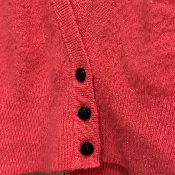 🌺 WHBM Deep V-Neck Button Cardigan - Picture 6 of 8